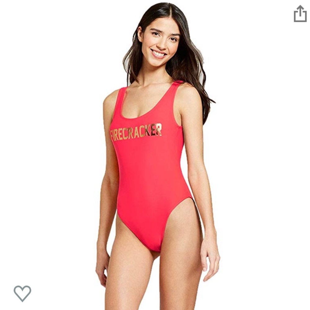 Hi-Cut Xhilaration One Piece Swimsuit